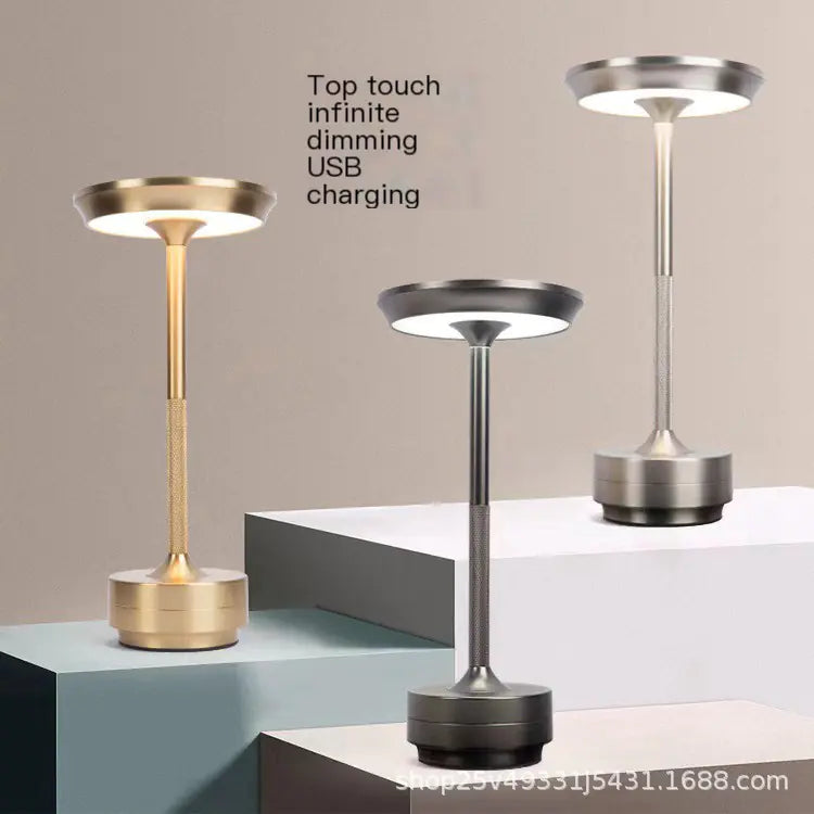Liora Creative Bar Table Lamp – USB Charging LED Atmosphere Light, Modern Desk & Bedside Lamp