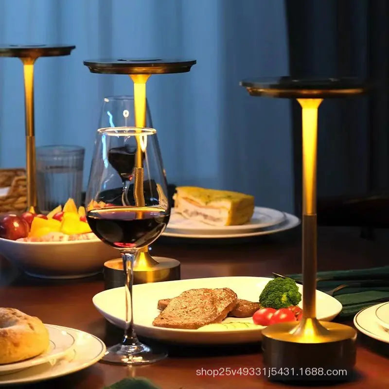 Liora Creative Bar Table Lamp – USB Charging LED Atmosphere Light, Modern Desk & Bedside Lamp