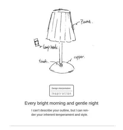 Liora Touch Sensor USB Rechargeable Metal Table Lamp – Modern Dimmable Bedside Light