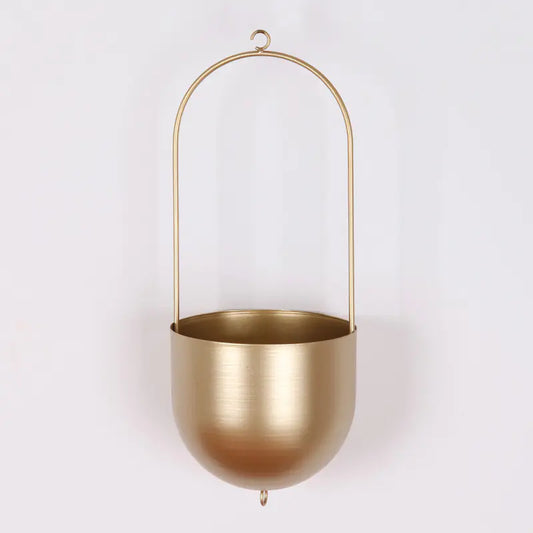 Liora Stackable Hanging Iron Planter — Single Piece for Indoor & Outdoor Décor
